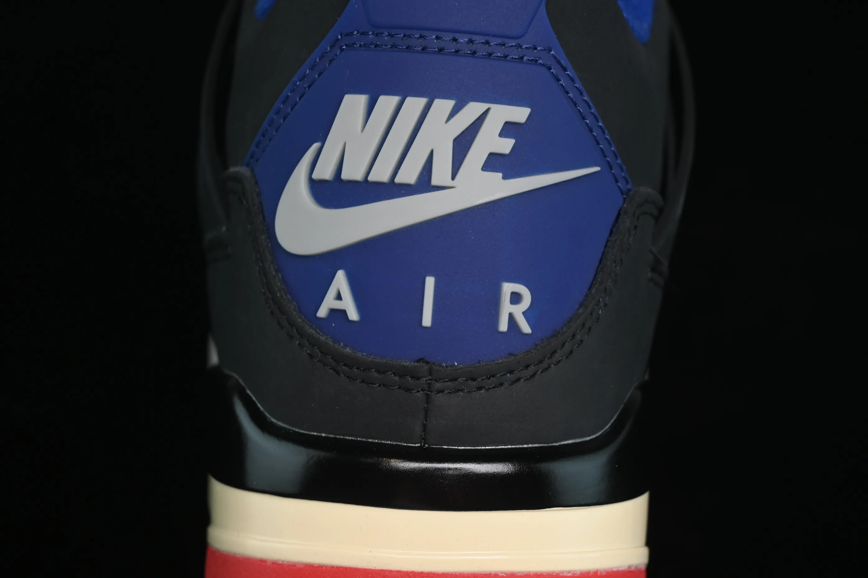 All categories Air Jordan Jordan series basketball shoes Air Jordan 4 Air Jordan 4 Retro "Lase" AJ4 Joe 4 black gray blue color FV5029-003